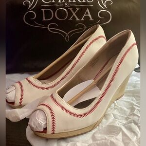 Charis & Doxa GRAND SLAM WEDGE 
Size 9 pre-loved